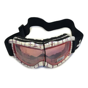 Antiparra Freeride dama color negro blca deco bordo lila doble lente