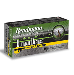 Balas Remington C.223 REM  ULTRA DEFENSE 62GR