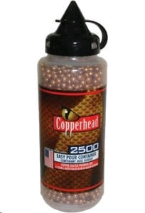 Balines Crosman Copperhead botella 4.5 mm x 2500 unidades BB Mod: 0747