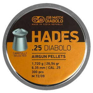 Balines JSB HADES calibre 6.35 26.54 gr X 300