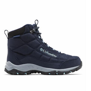 Bota Columbia Mujer FIRECAMP Waterproof color Azul oscuro-Celeste 
