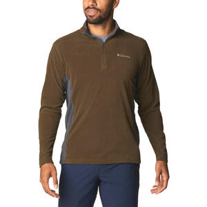 Buzo Columbia Hombre Klamath Range Half Zip Micropolar color Verde 