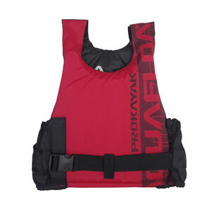 Chaleco Aquafloat Pro Kayak color rojo 