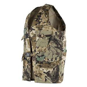 Chaleco perdicero Forest Leather hombre camuflado hoja 