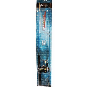 Combo American Angler caña 2 tramo de 1.40mts con reel Sunshine QF1000 Fishing-SET