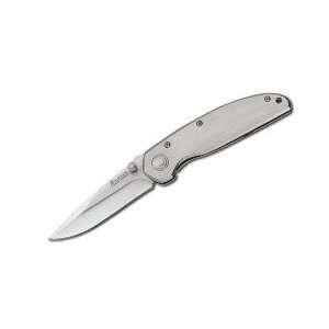 Cortapluma Magnum STEELER inox completa c/clip hoja 7.5 cm. MB209