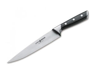 Cuchillo Boker Forge Jamonero gourmet c/abs negro 20 cm BO506