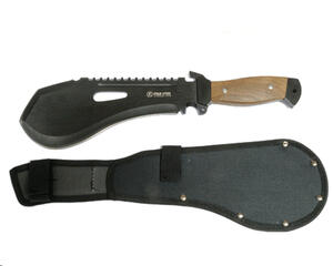 Cuchillo Cold Steel FK186 multipropósito pavonado c/funda h/25cm 5mm