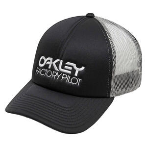 Gorra Oakley FACTORY PILOT TRUCKER HAT color Negro/Gris 