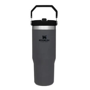 Vaso Stanley Flip Straw gris