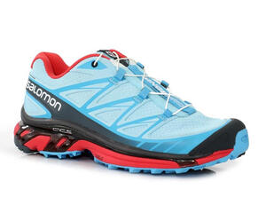 Zapatilla Salomon dama WINGS PRO color celeste 