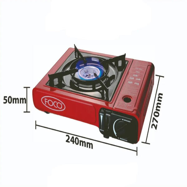 Anafe Foco 1 hornalla para  gas Desc. 250 gr. con estuche