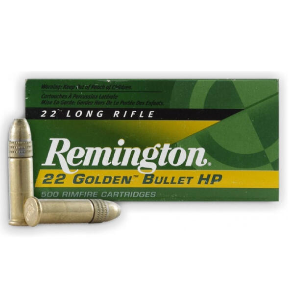 Balas Remington C.22lr  H.V.  P.H. COBREADA  36GR  1622