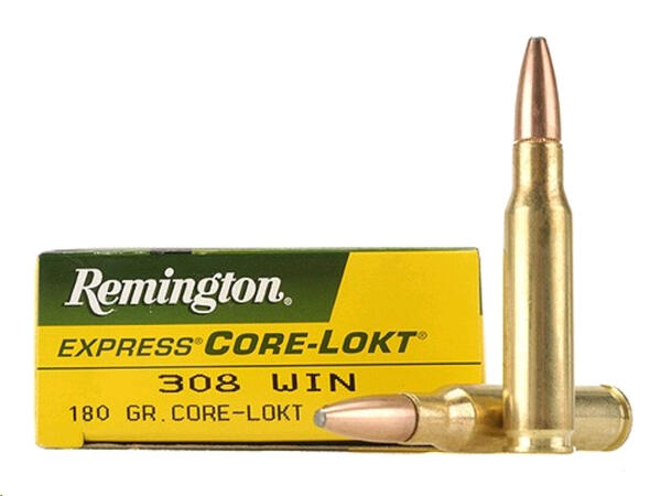 Balas Remington C.308Win 180gr Sp Core Lokt R308w2