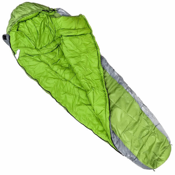 Bolsa de dormir Hummer Expedition Mum 300D green/grey 0°