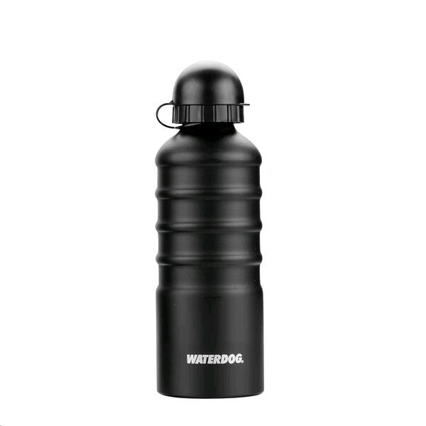 Botella Waterdog Aluminio mod. AB1C050BK 500cc. negro/redondo