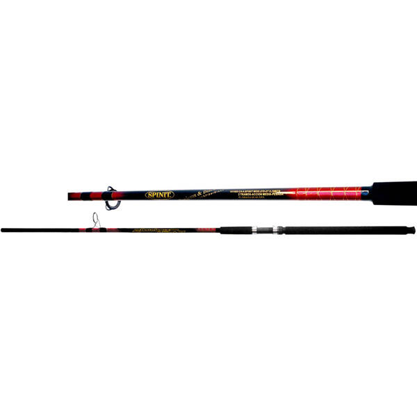 Caña 2 tr. Spinit BORDEAUX & BLACK 2.10 mts.