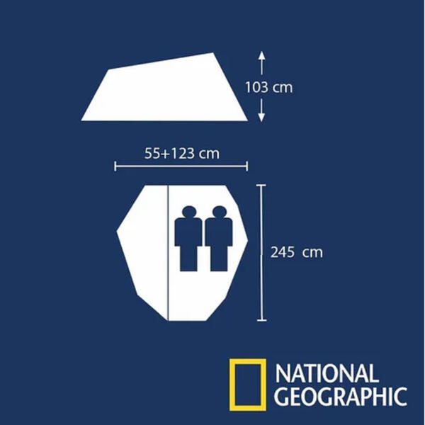 Carpa National Geographic Augusta II 2 personas