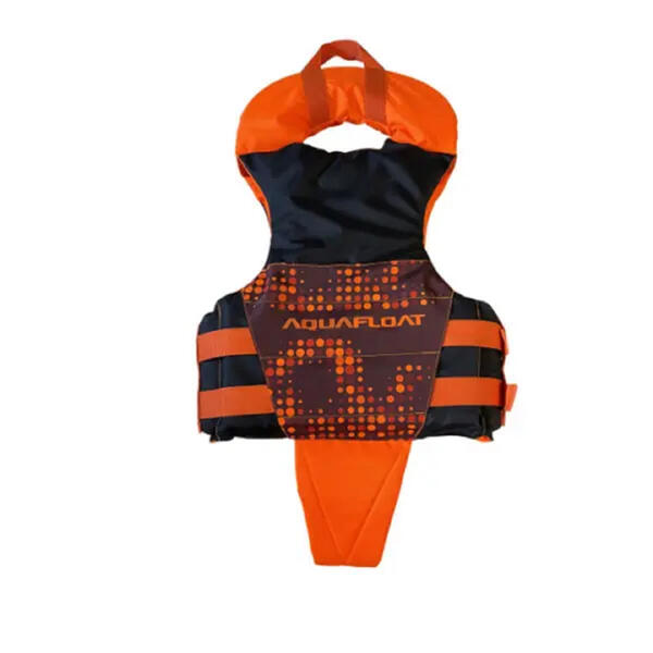 Chaleco Aquafloat niño Ski con cordon ribbon naranja fluoT01