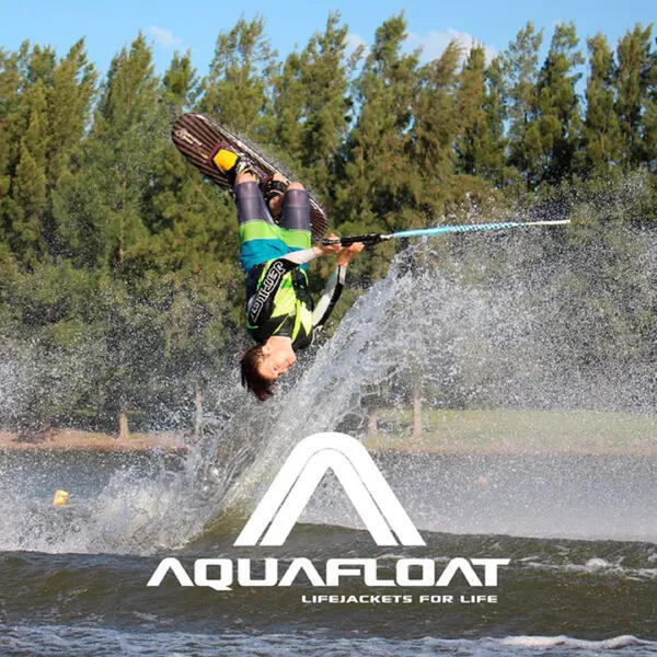 Chaleco Aquafloat SKI 4T color Lima Fluo-Negro 
