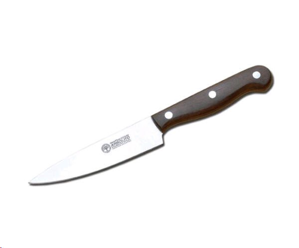 Cuchillo Boker gourmet inoxidable hoja 15cm cabo guayacan