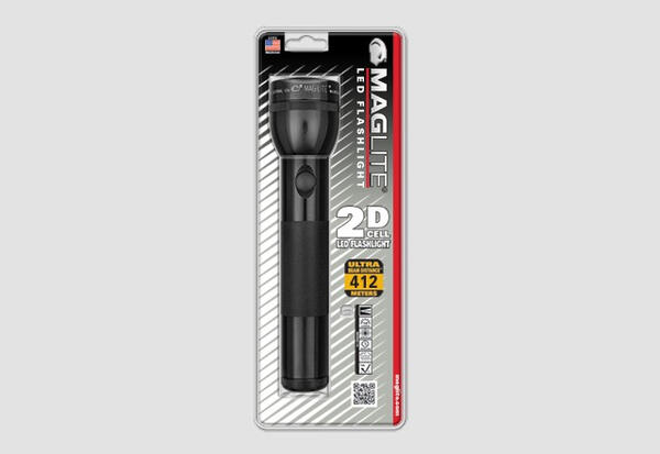 Linterna Maglite Rebel ST2D016 Led 2 D Negra Blister