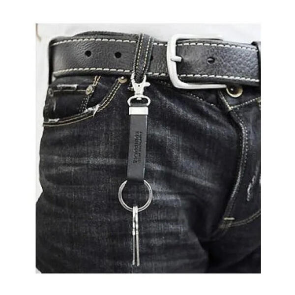 Llavero Victorinox Cuero C/mosq. Y Argolla 4.1853