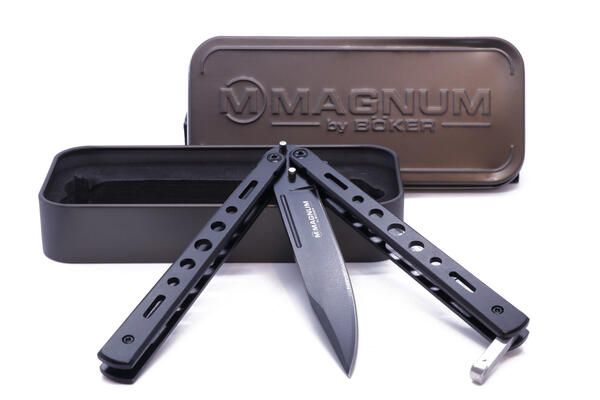 Navaja Boker Magnum Mariposa All Black MB402