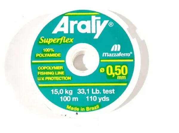 Nylon Araty superflex 0.50 X 100 Mt. natural