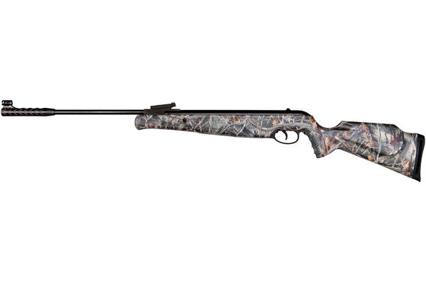 Rifle Norica Aire Comprimido Spider Camo calibre 4.5 MM 1100 Fps + Balines Norica Match 4.5 x 100