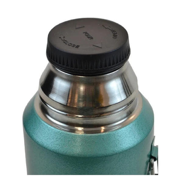 Termo National Geographic color verde con manija 1200 ml